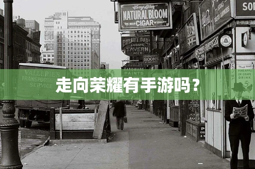 走向荣耀有手游吗？