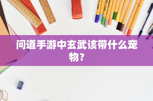 问道手游中玄武该带什么宠物？