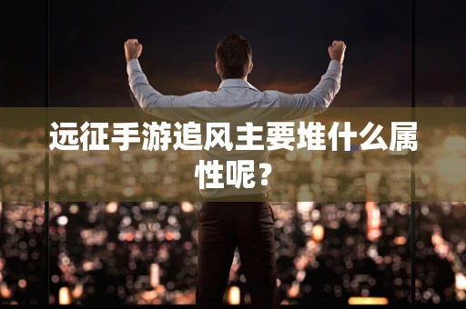 远征手游追风主要堆什么属性呢？