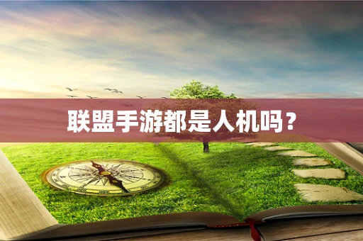 联盟手游都是人机吗？