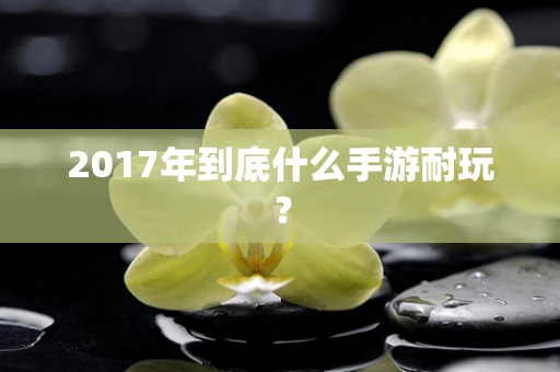 2017年到底什么手游耐玩？