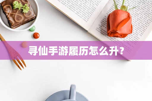 寻仙手游履历怎么升？