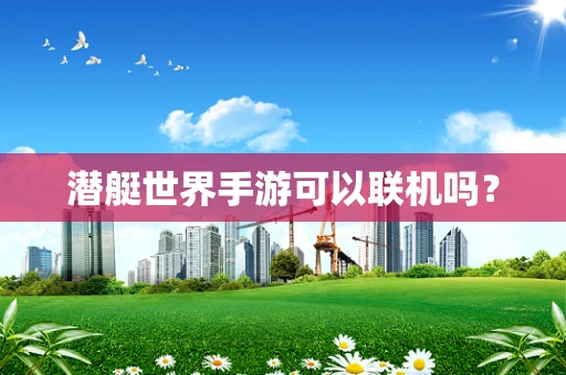 潜艇世界手游可以联机吗？