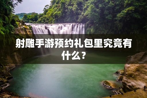 射雕手游预约礼包里究竟有什么？