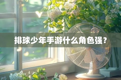 排球少年手游什么角色强？