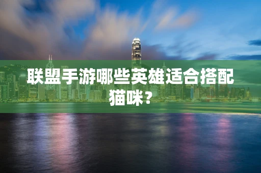 联盟手游哪些英雄适合搭配猫咪？