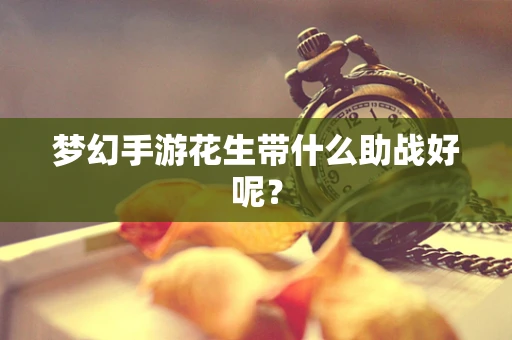 梦幻手游花生带什么助战好呢？