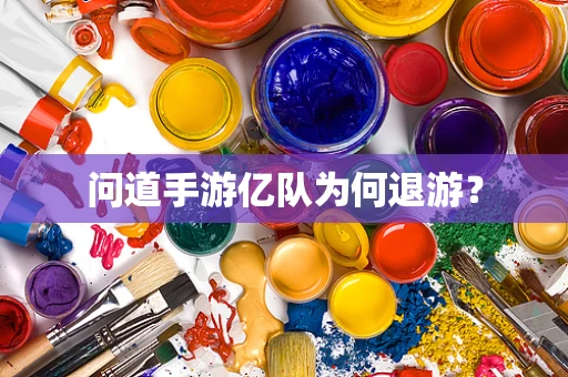 问道手游亿队为何退游？