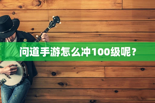 问道手游怎么冲100级呢？