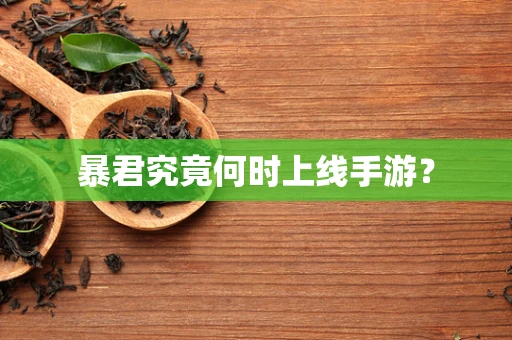 暴君究竟何时上线手游？