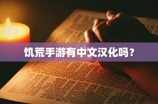 饥荒手游有中文汉化吗？