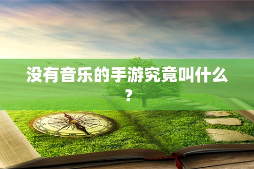 没有音乐的手游究竟叫什么？