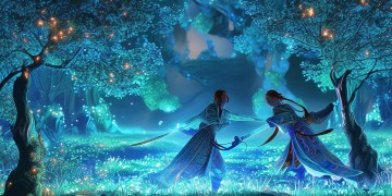 奇幻武侠手游适合情侣玩吗？